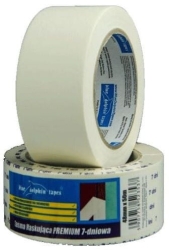Taśma maskująca Premium 30mmx50 m 7-dniowa