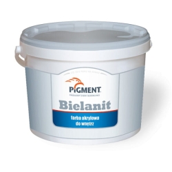 Farba akrylowa BIELANIT Pigment emulsyjna biel 10L