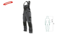 Spodnie robocze L-54 ogrodniczki Stalco Premium