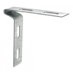 DS-Wandverbinder, L 110x115 mm, 20x2 mm, Stahl verzinkt, 100 Stück/Packung.