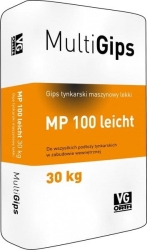 Tynk maszynowo-gipsowy lekki MP100L MultiGips 30 kg, 40 szt./pal.