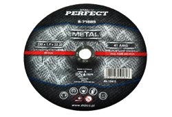 Tarcza metal płaska 230x1,9 mm S-71665 PERFECT