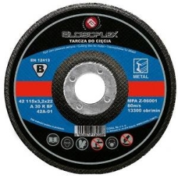 Tarcza do cięcia metalu 125x3.2x22 wypukła
