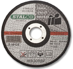 Tarcza metal płaska 115x1 mm S-59015