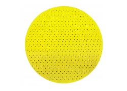Krążek ścierny perf. żółty  60 gr, 22,5 cm