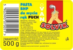 Pasta BHP mydlana 0,5 kg