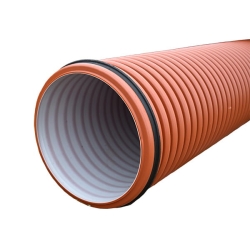 PP-Barfußrohr DN 300 SN8 Struktur DN/ID, L. max. = 12 m