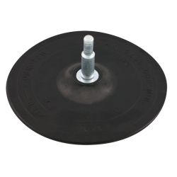 Dysk gumowy 125mm trzpień, śruba