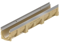 Kanał D400 V100 100 cm ACO Multiline bez rusztu, H-15 cm