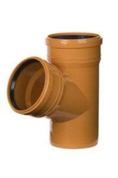 Trójnik PVC-U kanalizacyjny 250x250/45°