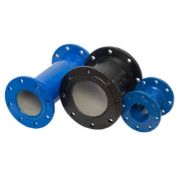 Króciec żeliwny FF  80x 400 sfero