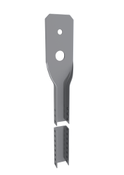 Wieszak noniuszowy część górna 300 mm Knauf, 100 szt./op.