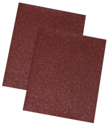 Papier ścierny brąz gr. 100, 10 szt./kpl.