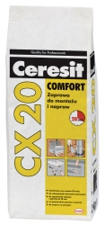 Ceresit CX 20 COMFORT, 2 kg, zaprawa do montażu i napraw, czas użycia 20min