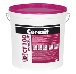 Ceresit CT 100 Impactum, 25 kg, dyspersyjna jednoskładnikowa elastyczna masa klejowo-szpachlowa