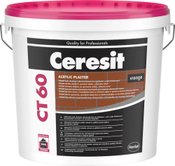 Ceresit CT 60 baza do kolorowania standard (ziarno 1,5 mm), 25 kg, tynk akrylowy