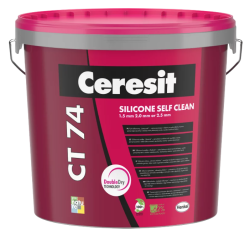 Ceresit CT 74 DOUBLE DRY baza do kolorowania (ziarno 2,0 mm), 25 kg, tynk silikonowy