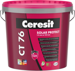 Ceresit CT 76 SOLAR PROTECT baza do kolorowania transparentna (ziarno 1,5 mm), 25 kg, tynk siliko-el