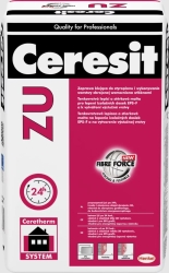 Ceresit ZU FIBRE FORCE, 25 kg, zaprawa klejąca do styropianu i wykonywania warstwy zbrojonej
