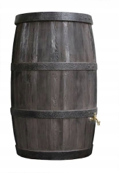 Zbiornik na deszczówkę BURGUND - 500L ciemny brąz