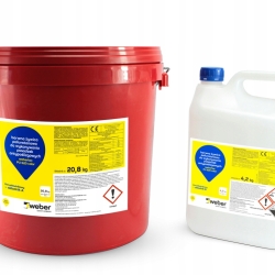 Webertec PU620 color 7040 25kg-żywica poliuretan