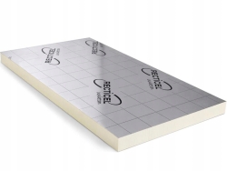 Płyta PIR 5 cm RECTICEL Eurothane Silver 0,022 W/mK, 1200x600mm, 7,2 m2/op.