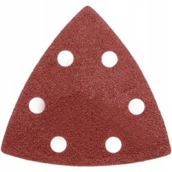 DEDRA 794572 PAPIER ŚCIERNY TRÓJKĄTNY GR.80 5SZT