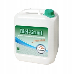 Grunt PIGMENT BIEL - GRUNT akrylowy 10 L