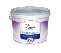 Farba PIGMENT podkładowa latex PRO 5L