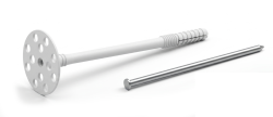 Kołki do styropianu 26 cm Metalowy Trzpień 200 szt