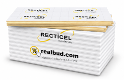 PIR board 10 cm RECTICEL EUROWALL 1200 x 600 mm - 1 box / 5 boards / 3.6 m2