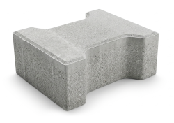 Paving H-8 cm (bone) K-9 gray, 8.53 m2 / pal.