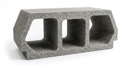 Loftblok TERIVA 3,2 kN ekspanderet ler 52x20x20 overd?kket, forbrug 8,3 stk./m2, 60 stk./p?l