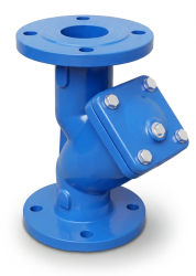 Wasserfilter DN 65, Flansch, L29 cm, 100 Mesh