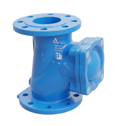 Wasserfilter DN 100, Flansch, L35 cm, 100 Mesh