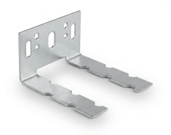 V?gstik K2 (dobbelt) L 35x65 60x1,25 mm galvaniseret st?l, 100 stk/pk.