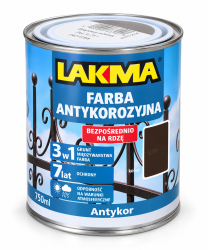 Antikorrosiv maling hvit 750 ml
