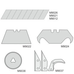 Ostrza trapez M9022 DEDRA, 10 szt/kpl.
