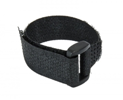 Klettbänder 16x210mm schwarz, 5 Stück/Pack.