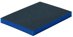 Gąbka ścierna 124x98x12mm gr  46 2szt