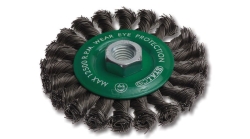 Szczotka 10 cm tarczowa splątana do szlifierki