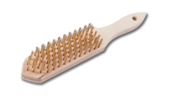 Szczotka druciana 3 rzędowa S-47723 PREMIUM