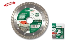 Tarcza diamentowa 12,5 cm turbo PREMIUM