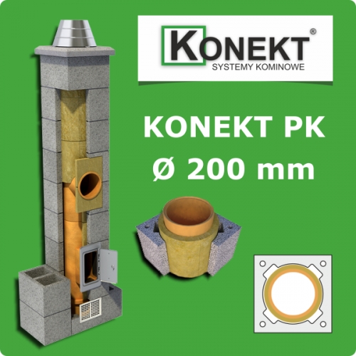 Eigenschaften des Schornsteinsystem KONEKT